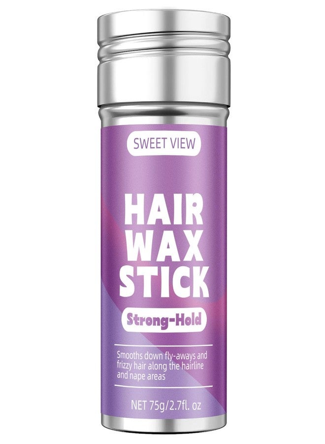 SWEET VIEW Hair Wax Stick, Flexible Hold Slick Back Hair Balm for Tame Flyaways, Frizz, Sleek Ponytails, Buns, Styling Accessory for Women, Girls - Image 1